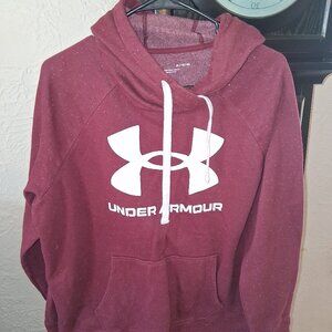 Under Armour Hoodie Mens XL Big Logo Pullover Sweatshirt Magoon